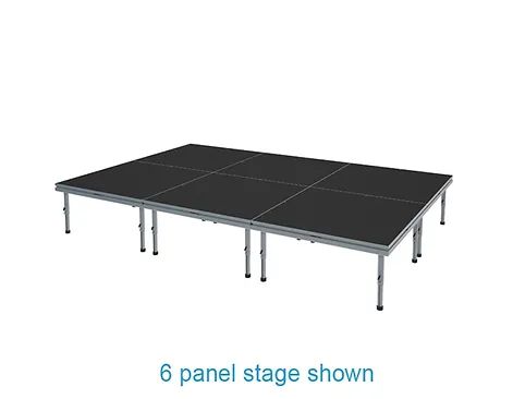 Hire 3.6m x 2.4m Stage Deck Block with Stair